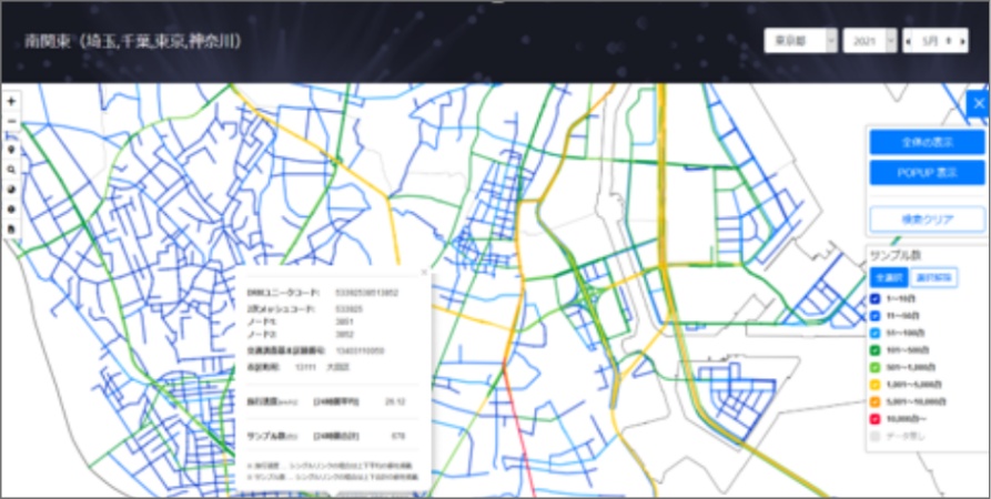 トラプロによるデータの表示例01